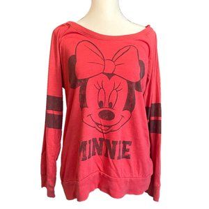 Minnie Mouse Longsleeve Slouchy Shirt
